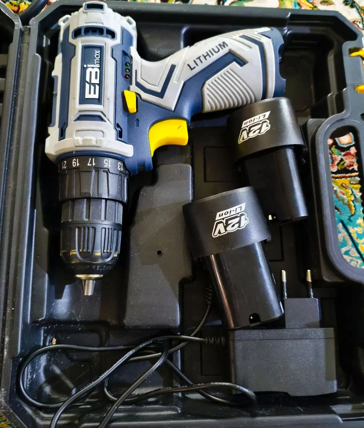 دریل شارژی مارک LITHIUM اکبند|ابزارآلات|ایذه, |دیوار