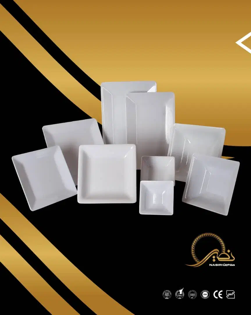 ظروف ملامین سفیدساده|ظروف سرو و پذیرایی|پاکدشت, خاتون آباد|دیوار