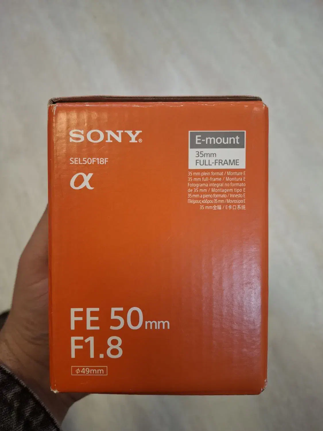 لنز سونی 50 f1.8 درحدنو|دوربین عکاسی و فیلمبرداری|شیراز, اصلاحنژاد|دیوار