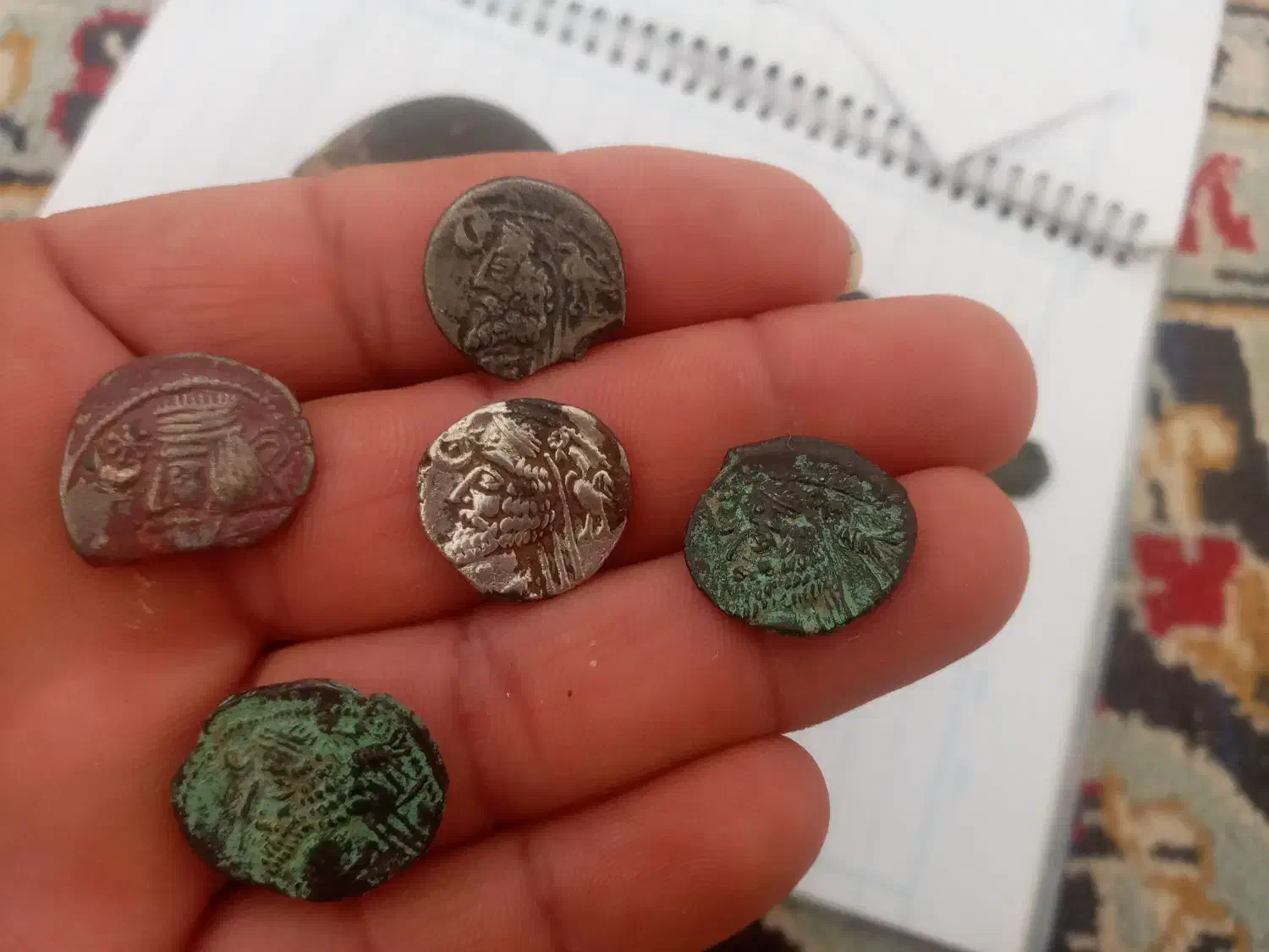 سکه نقره قدیمی|کلکسیون سکه، تمبر، اسکناس|شیراز, خلیلی|دیوار