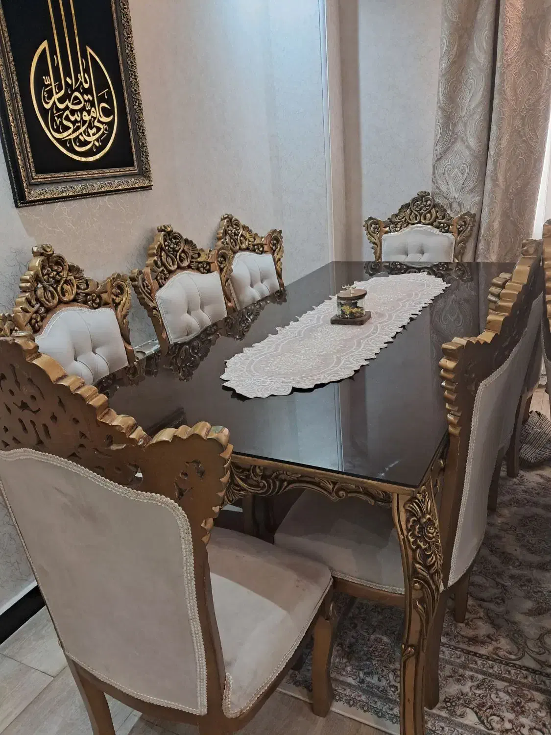 فروش به دلیل مهاجرت|مبلمان خانگی و میز عسلی|رشت, شهرک قدس|دیوار