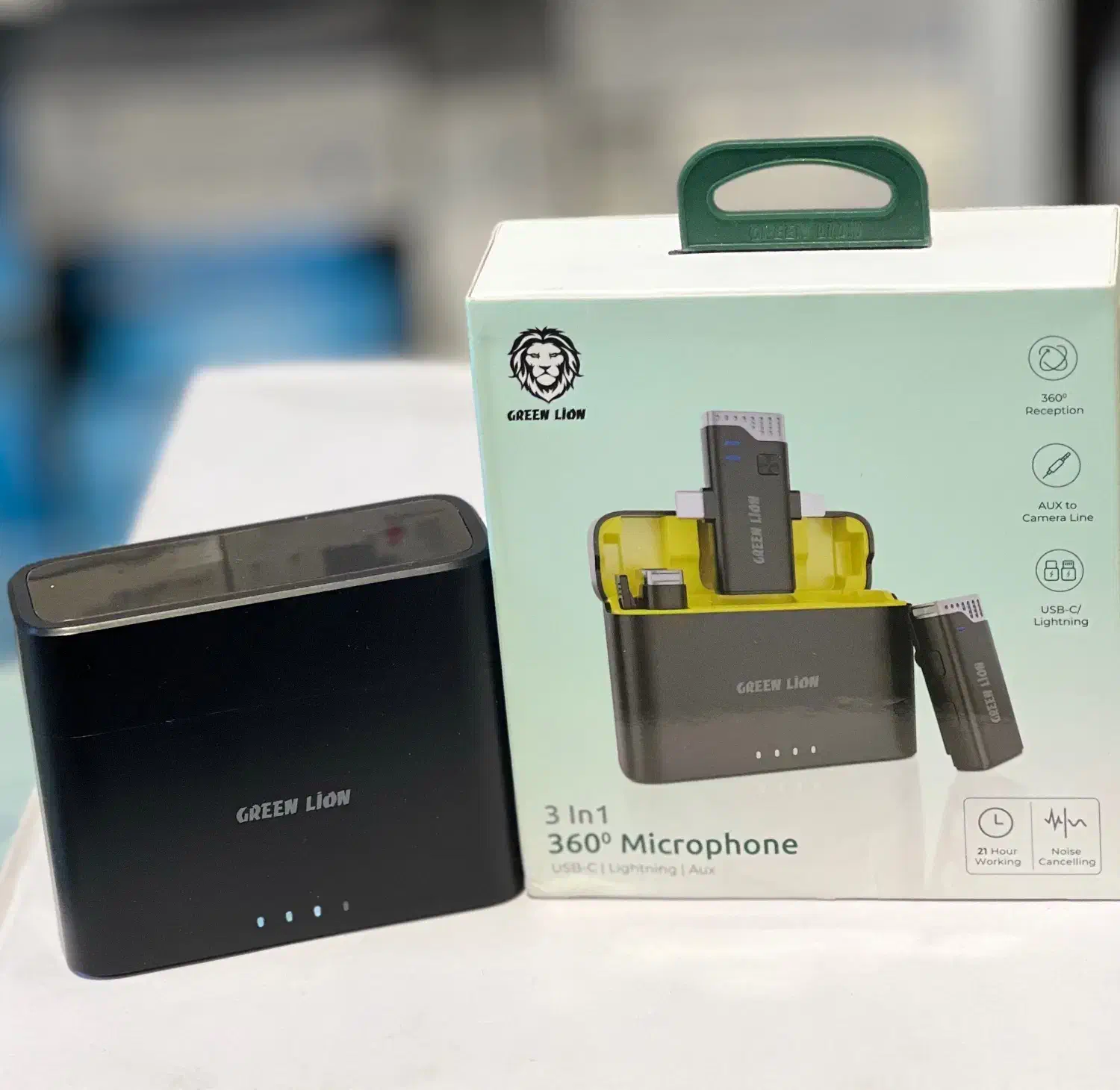 میکروفون گرین لاینGreenlion(3in1)|صوتی و تصویری|تبریز, |دیوار