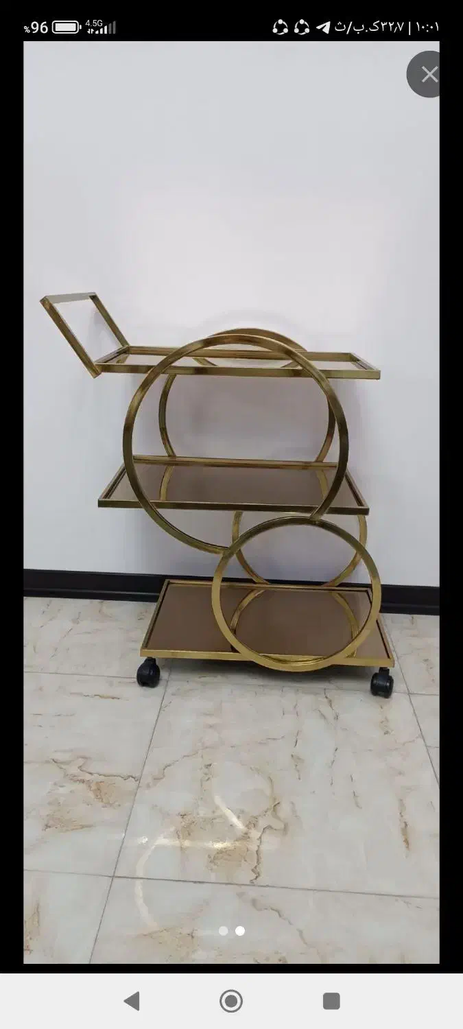 میز بار سه طبقه|مبلمان خانگی و میز عسلی|اندیشه, اندیشه فاز ۵|دیوار