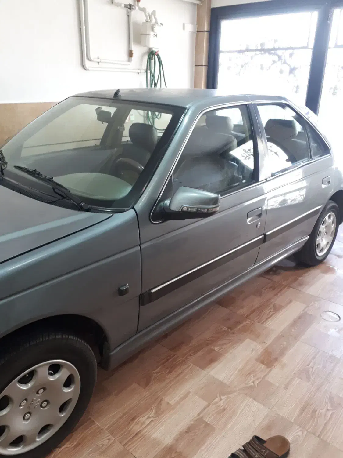 پژو پارس خاکستری ۸۹ خش رخ|خودرو سواری و وانت|بروجرد, |دیوار