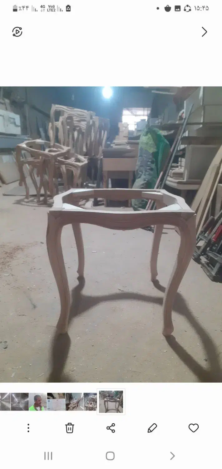 عسلی وجلو مبلی .تمام راش بدون صفحه|مبلمان خانگی و میز عسلی|اراک, |دیوار