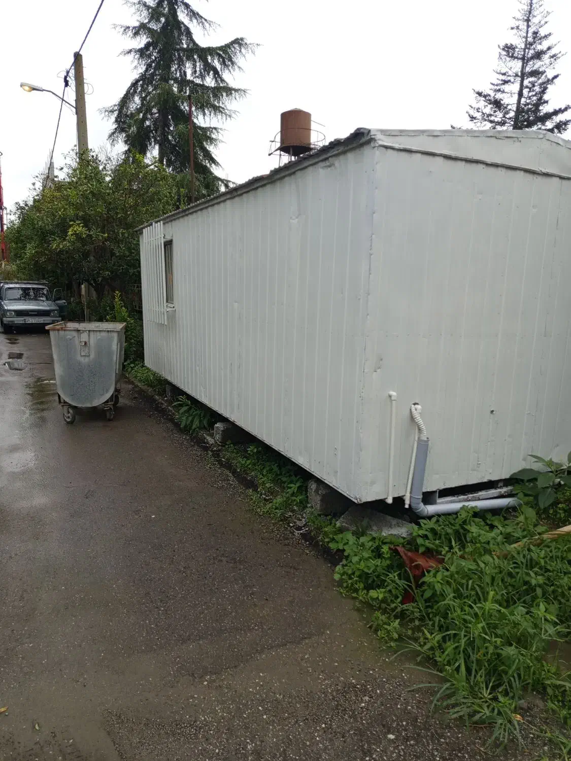 کانکس 6متری شاسی تیرآهن دارای امکانات|مصالح و تجهیزات ساختمان|سلمان‌شهر, |دیوار