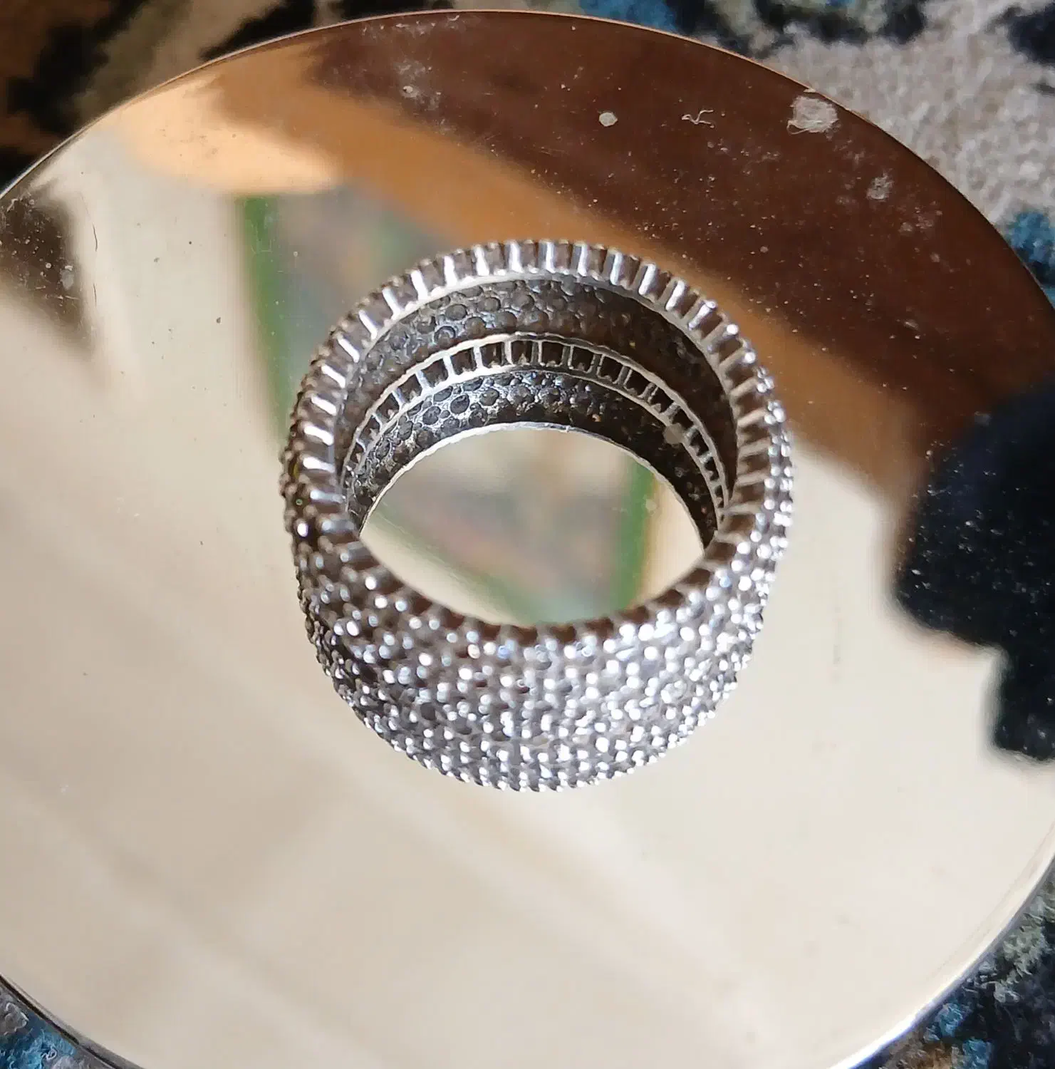 حلقه نقره|بدلیجات|فیروزآباد (فارس), |دیوار