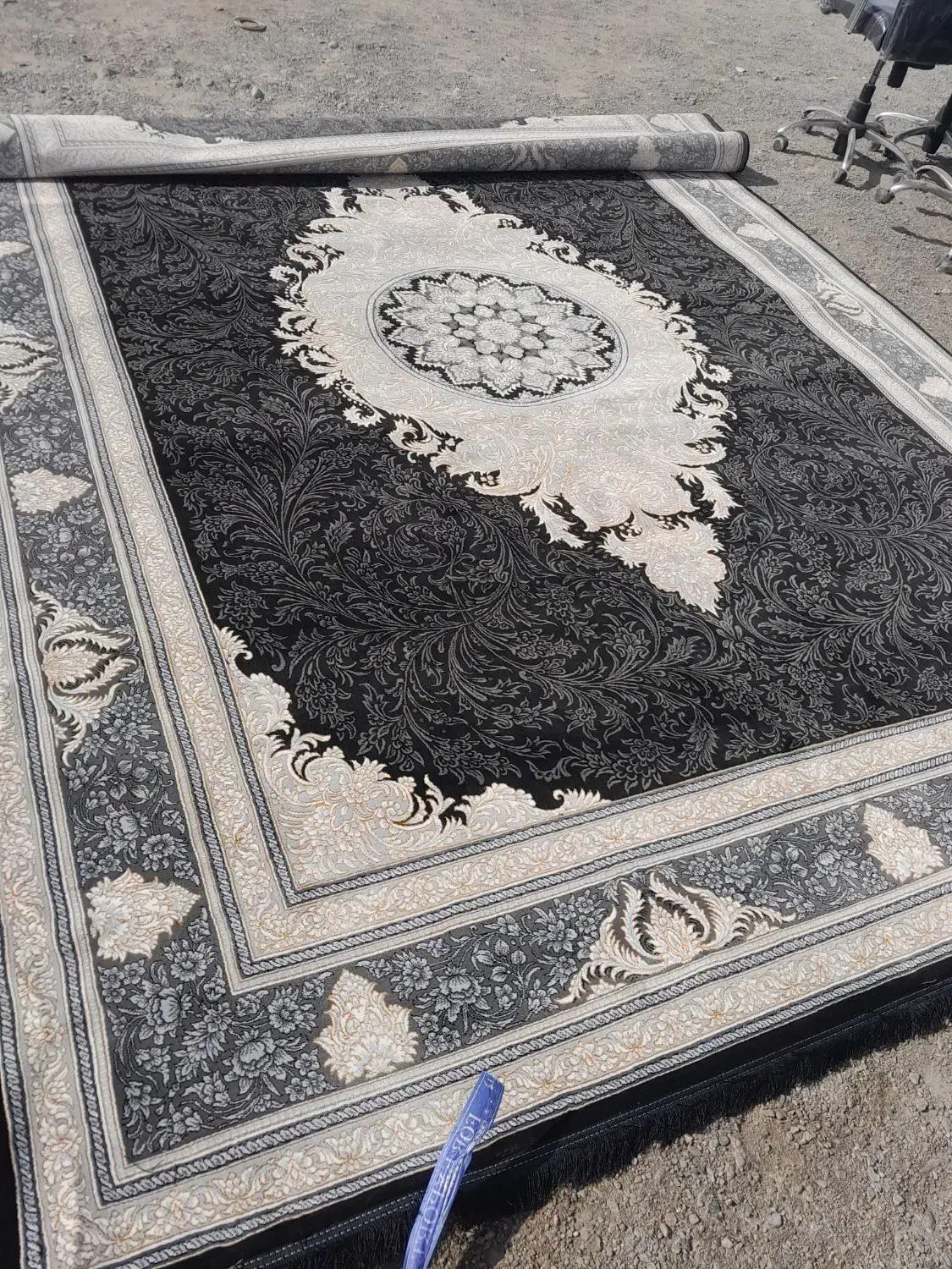 فرش ۱۲متری کاشان تمان نخ تراکم ۳۰۰۰ نوآکبند|فرش|زابل, |دیوار