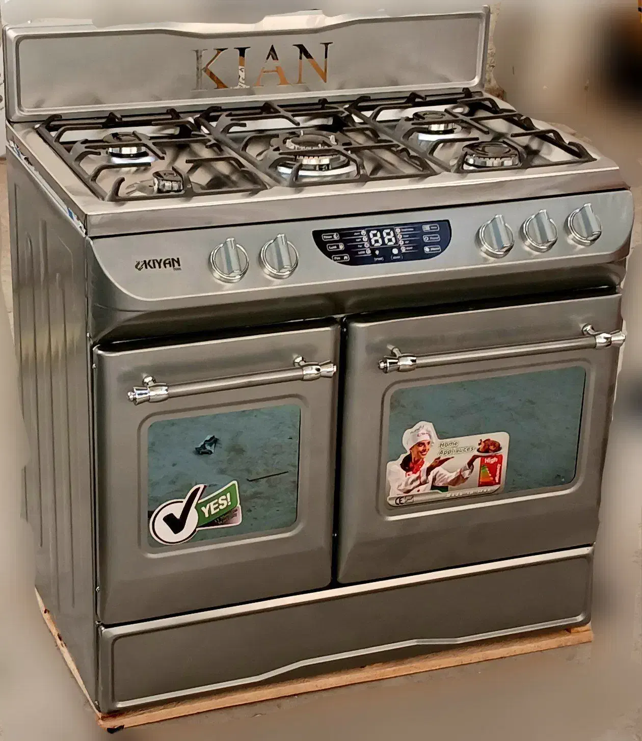 اجاق گاز طرح فر کیان توس|اجاق گاز و لوازم برقی پخت‌وپز|نورآباد, |دیوار