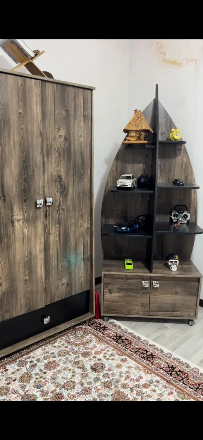 تخت و خواب یک نفره طرح کشتی|تخت و سرویس خواب|سردشت, |دیوار