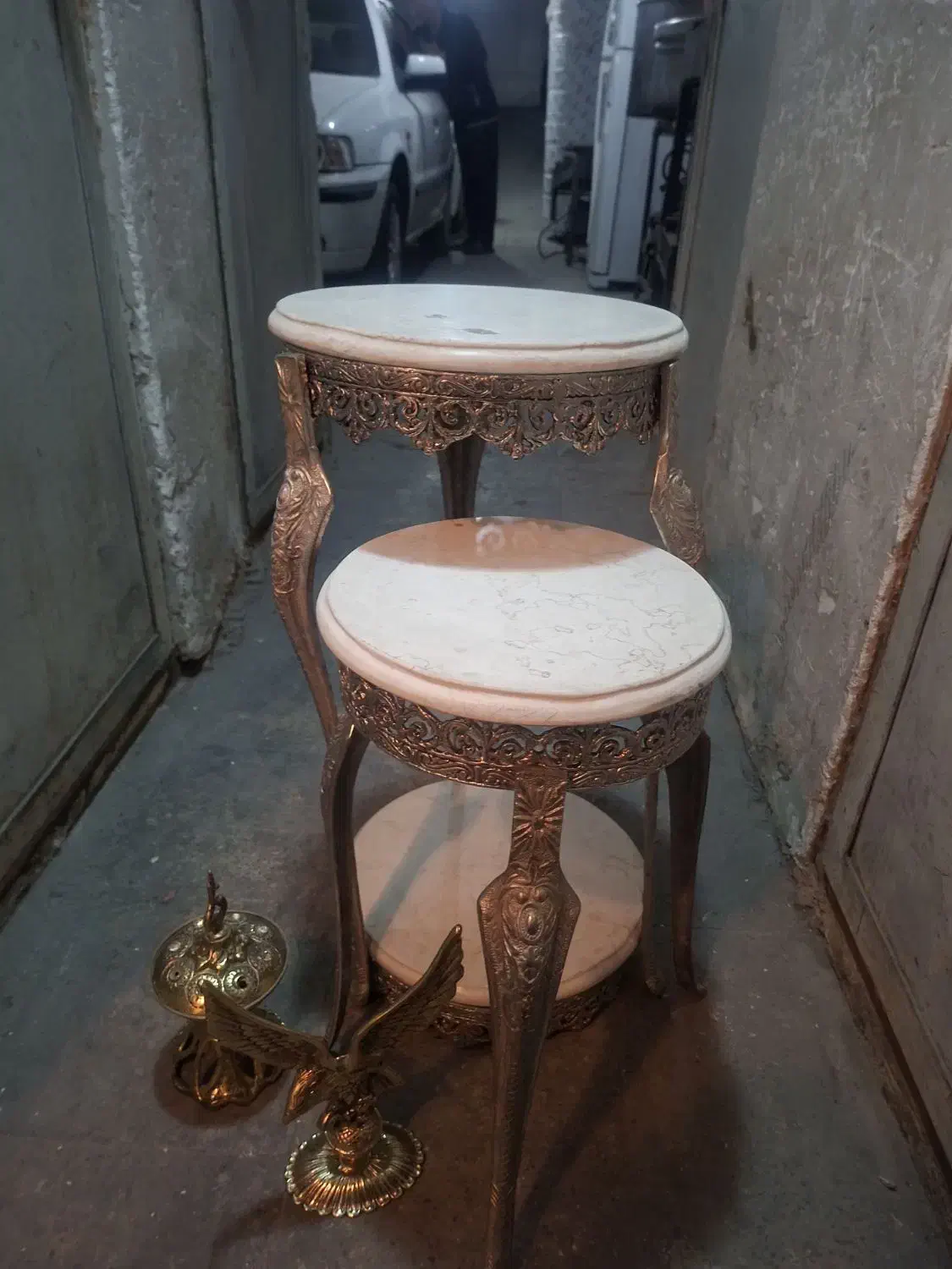 میز برنجی|میز تلفن|تهران, ابوذر|دیوار