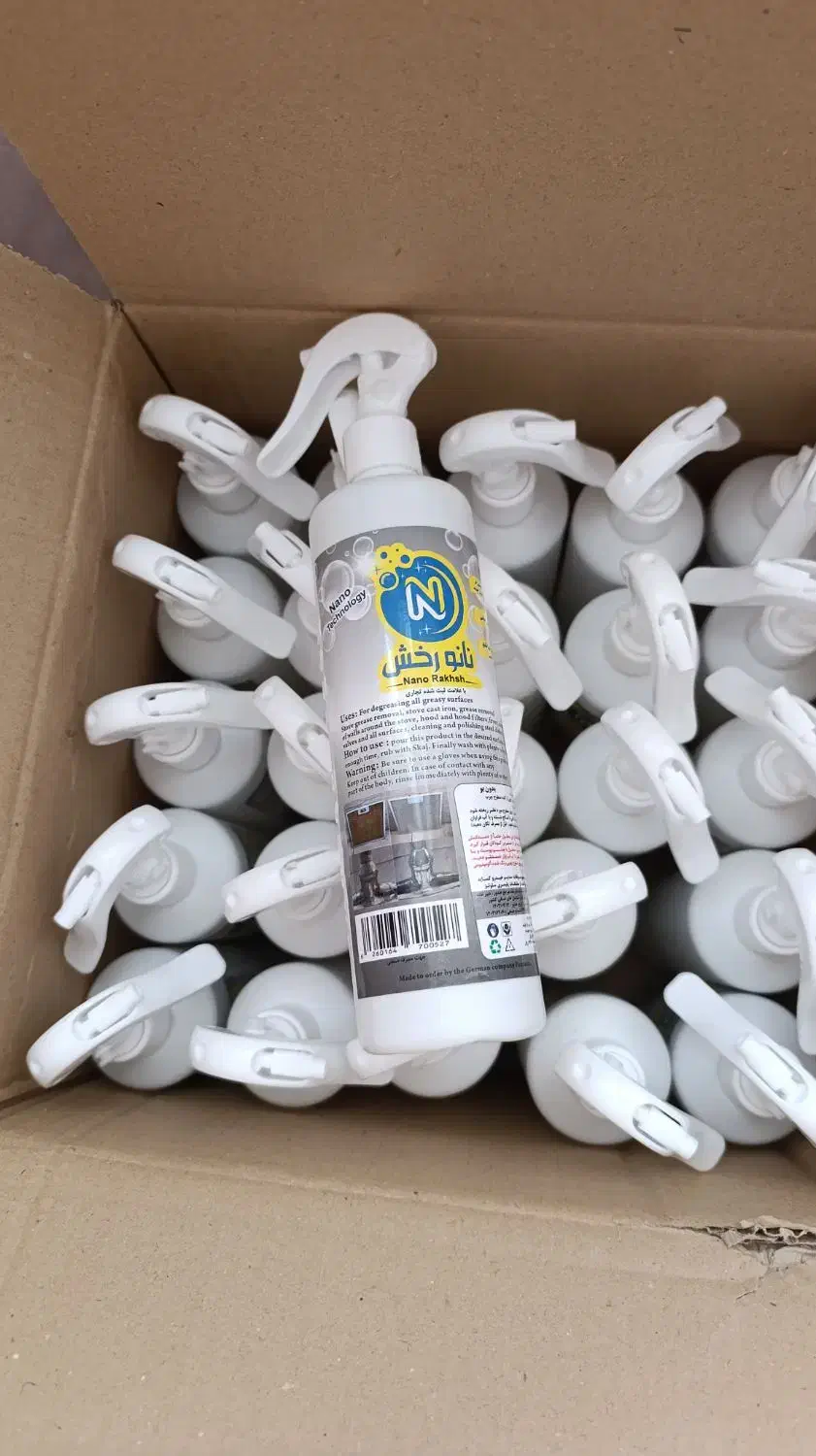 چربی زدا  اسپری نانو رخش همه کاره|مواد شوینده و دستمال کاغذی|اردبیل, |دیوار