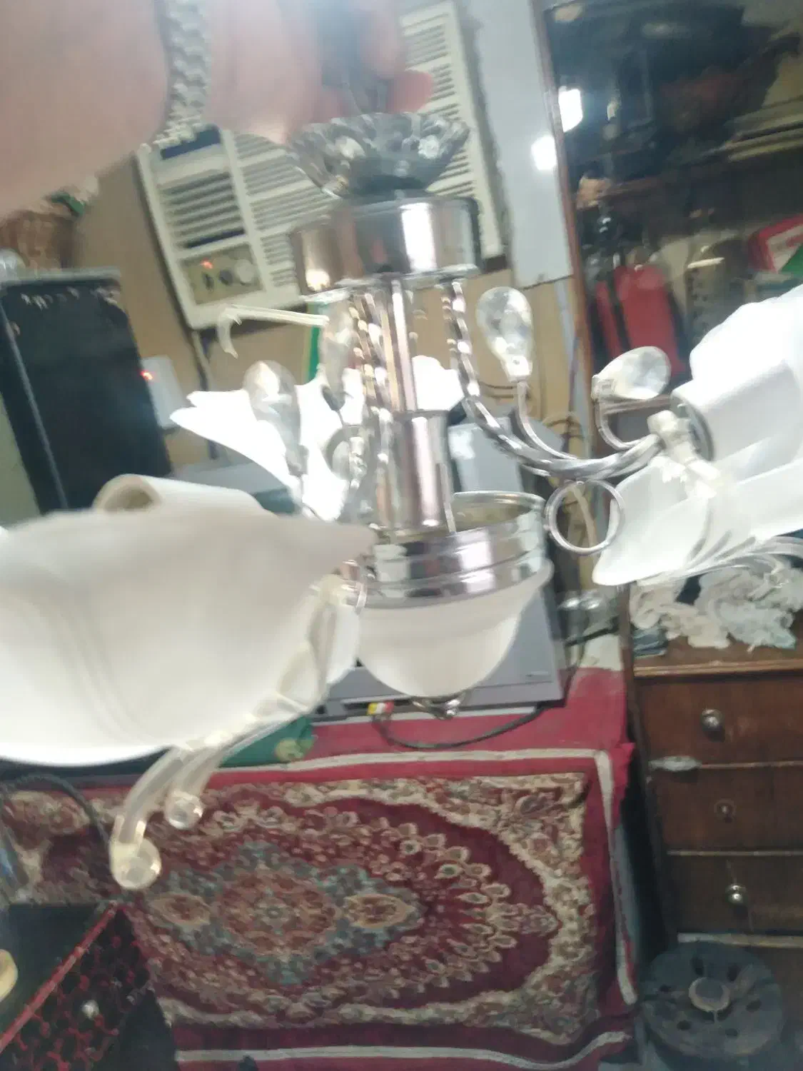 دو عدد لوستر بسیار زیبا|لوستر و چراغ آویز|بندر ماهشهر, |دیوار