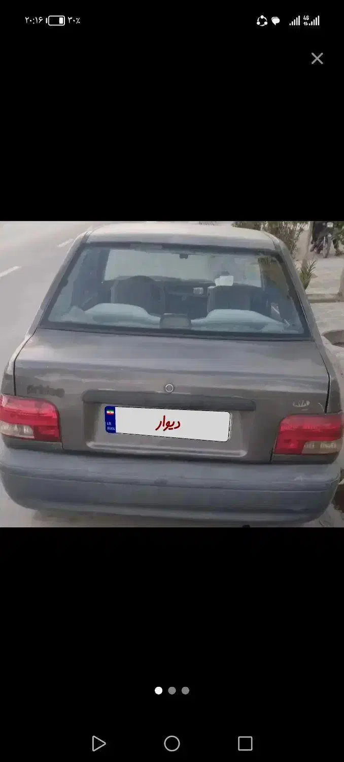 پراید مدل 82|خودرو سواری و وانت|شیراز, شهدای شهرک سعدی|دیوار