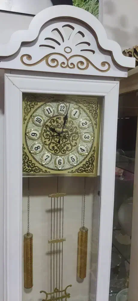 ساعت ایستاده  طرح چوب|صنایع دستی و سایر لوازم تزئینی|رشت, امین الضرب|دیوار