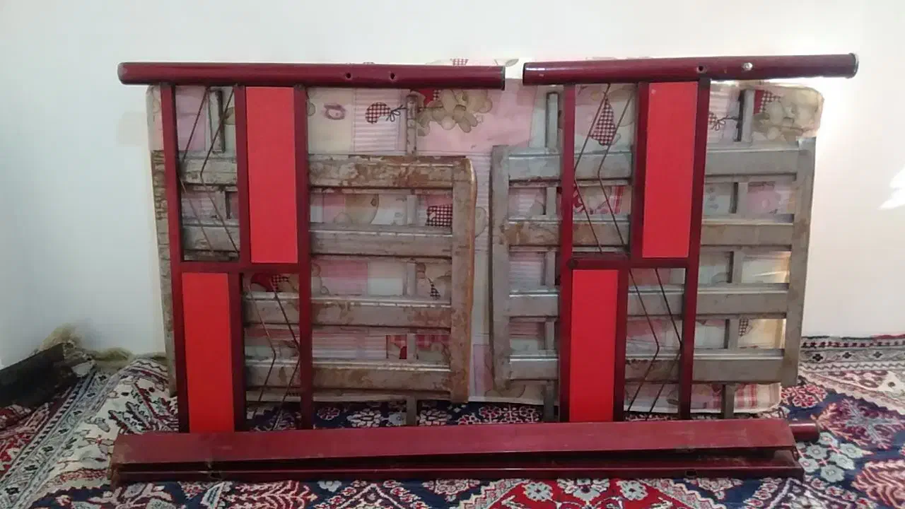 تختخواب کودک سالم|تخت و سرویس خواب|نهاوند, |دیوار