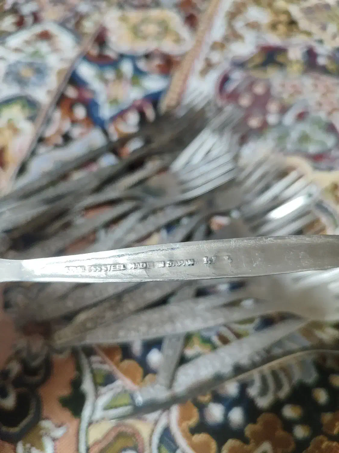 چنگال قدیمی اصل ژاپن|کلکسیون اشیاء عتیقه|تاکستان, |دیوار