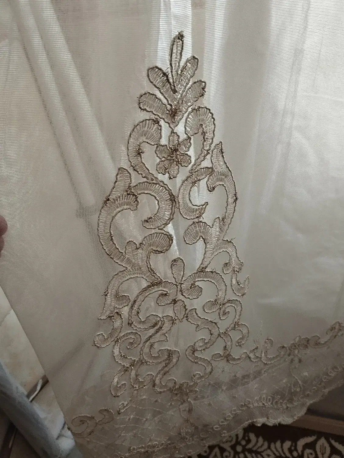 پرده درحدنو|پرده، رانر، رومیزی|رباطکریم, مسکن مهر آبشناسان|دیوار