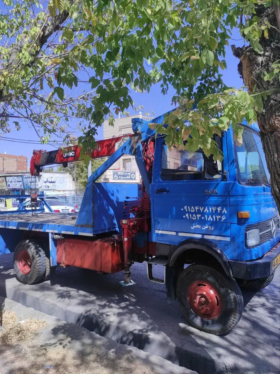 جرثقیل قوچان دکل بلند|خدمات حمل و نقل|قوچان, |دیوار