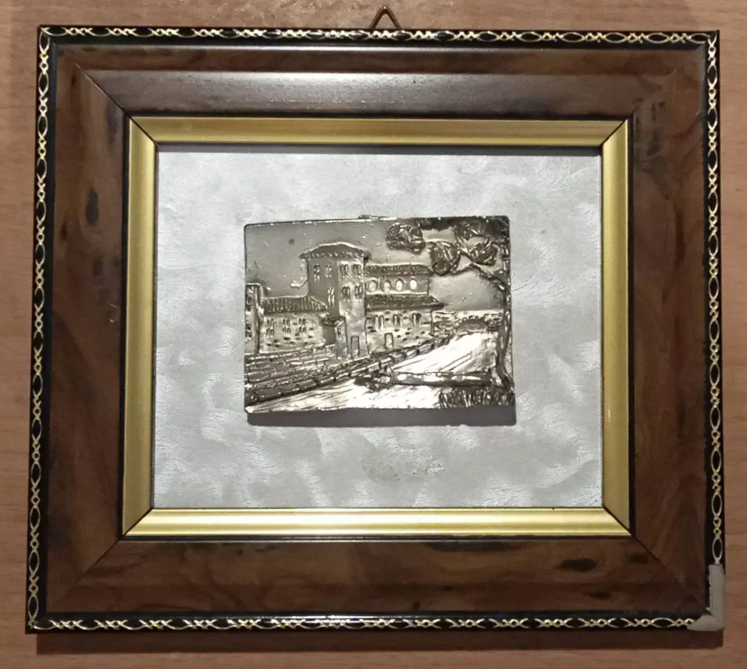 تابلو نقره ایتالیایی دست ساز|تابلو، نقاشی، عکس|تهران, اختیاریه|دیوار