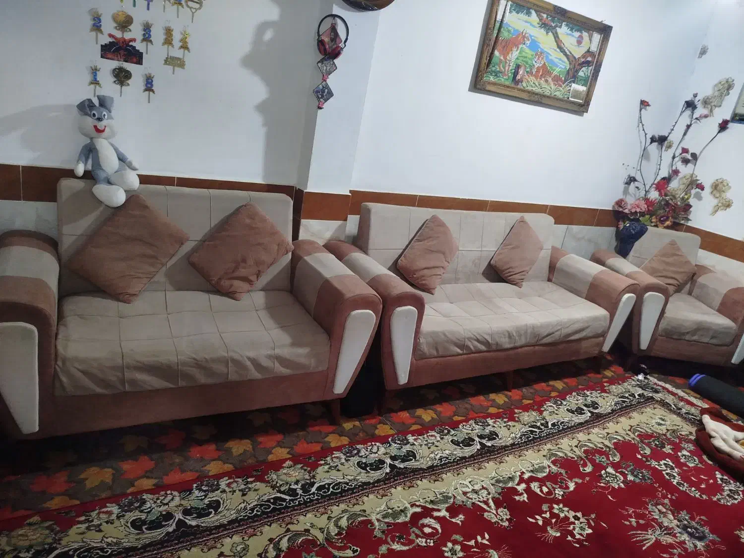 مبل 7نفره|مبلمان خانگی و میز عسلی|گنبد کاووس, |دیوار