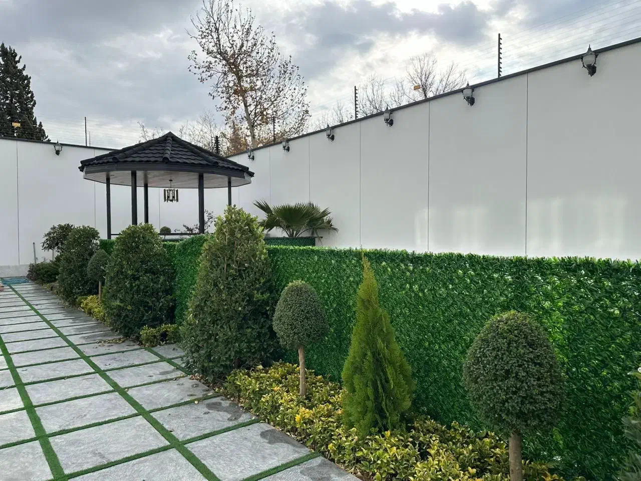 طراحی و اجرا روف گاردن الاچیق ابنماوابیاری قطره ای|خدمات باغبانی و درختکاری|تهران, هروی|دیوار