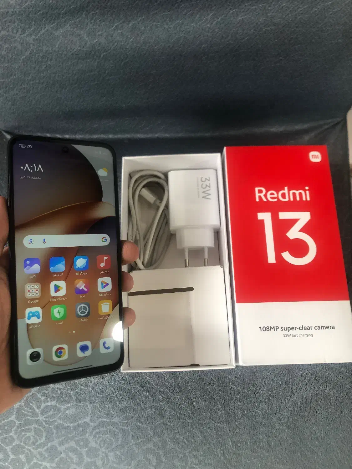 شیائومی ردمی 13 حافظه 256 گیگابایت درحدنو|موبایل|قرچک, زیبا شهر|دیوار