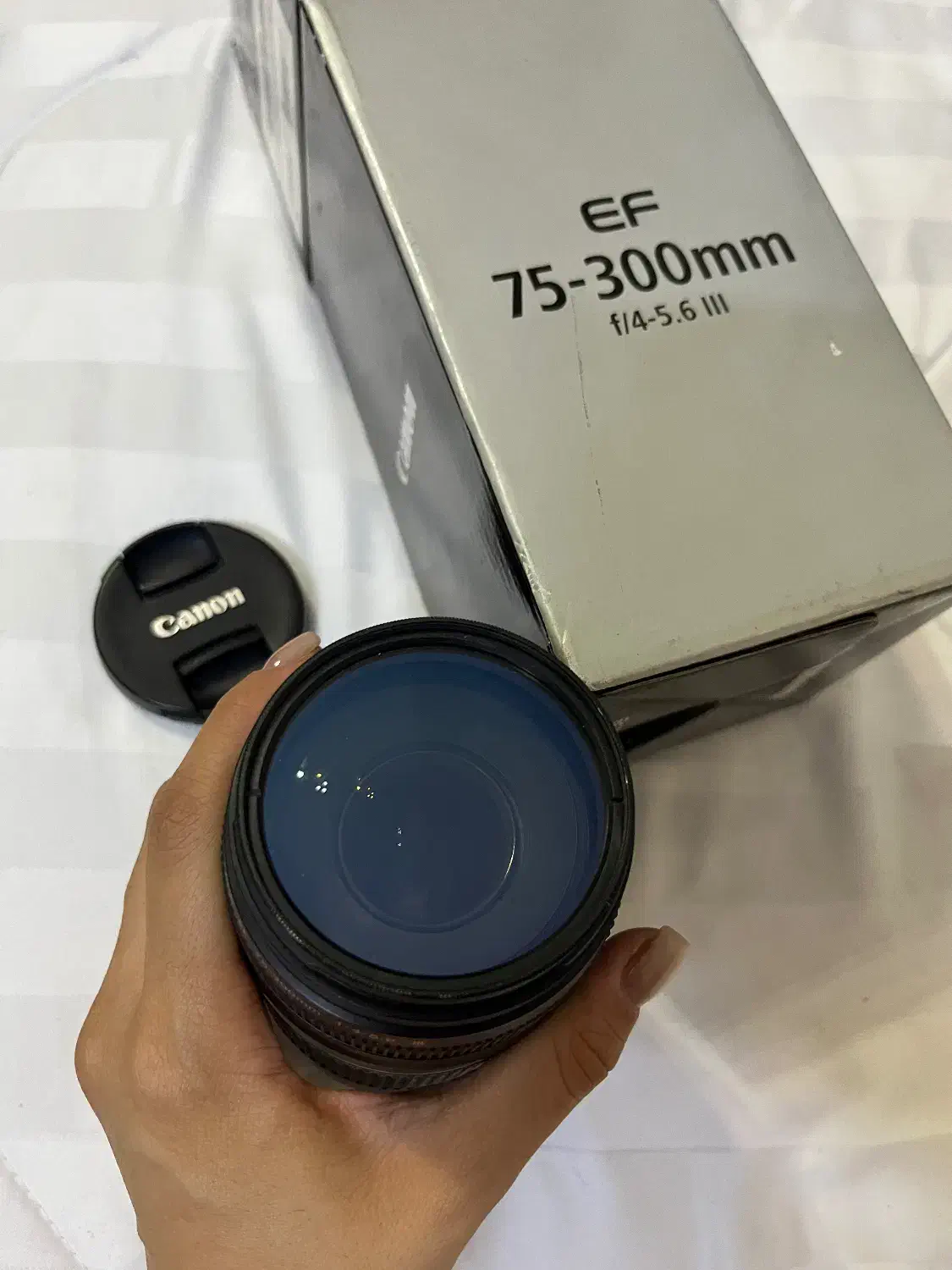 لنز تله ۷۵-۳۰۰ ef کنون canon|دوربین عکاسی و فیلم‌برداری|تهران, تهرانسر غربی|دیوار