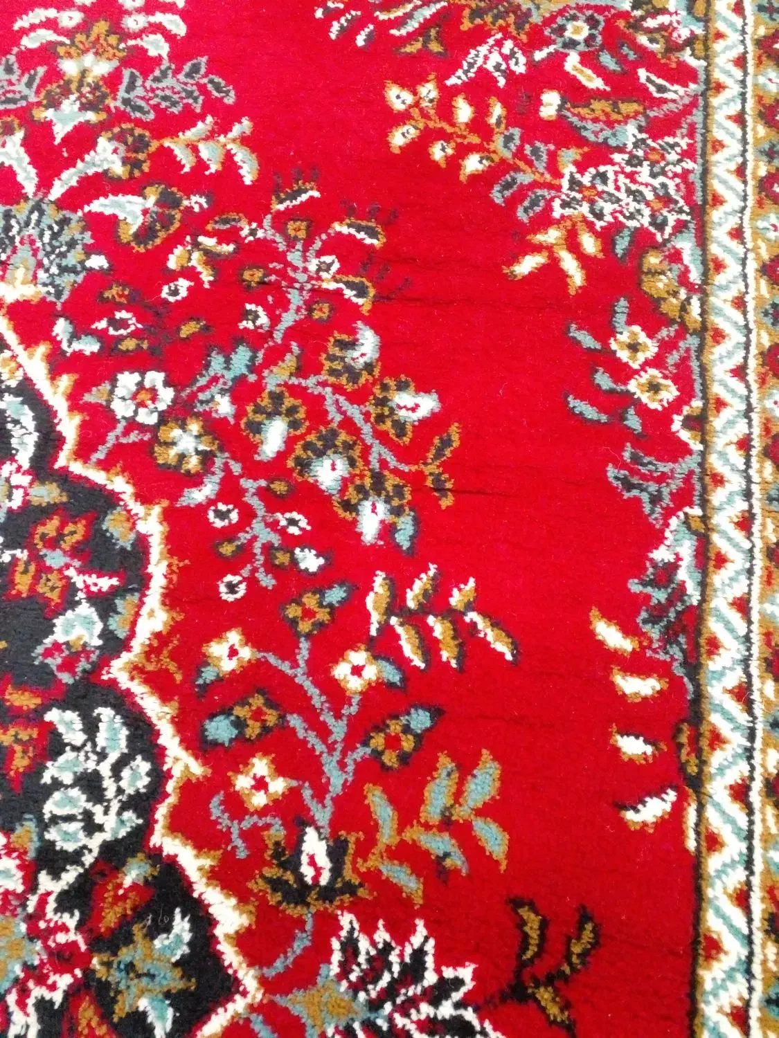 فرش۱۲متری ایلدای کویرتمیز وسالم وکناره تمیز وسالم|فرش|یزد, |دیوار