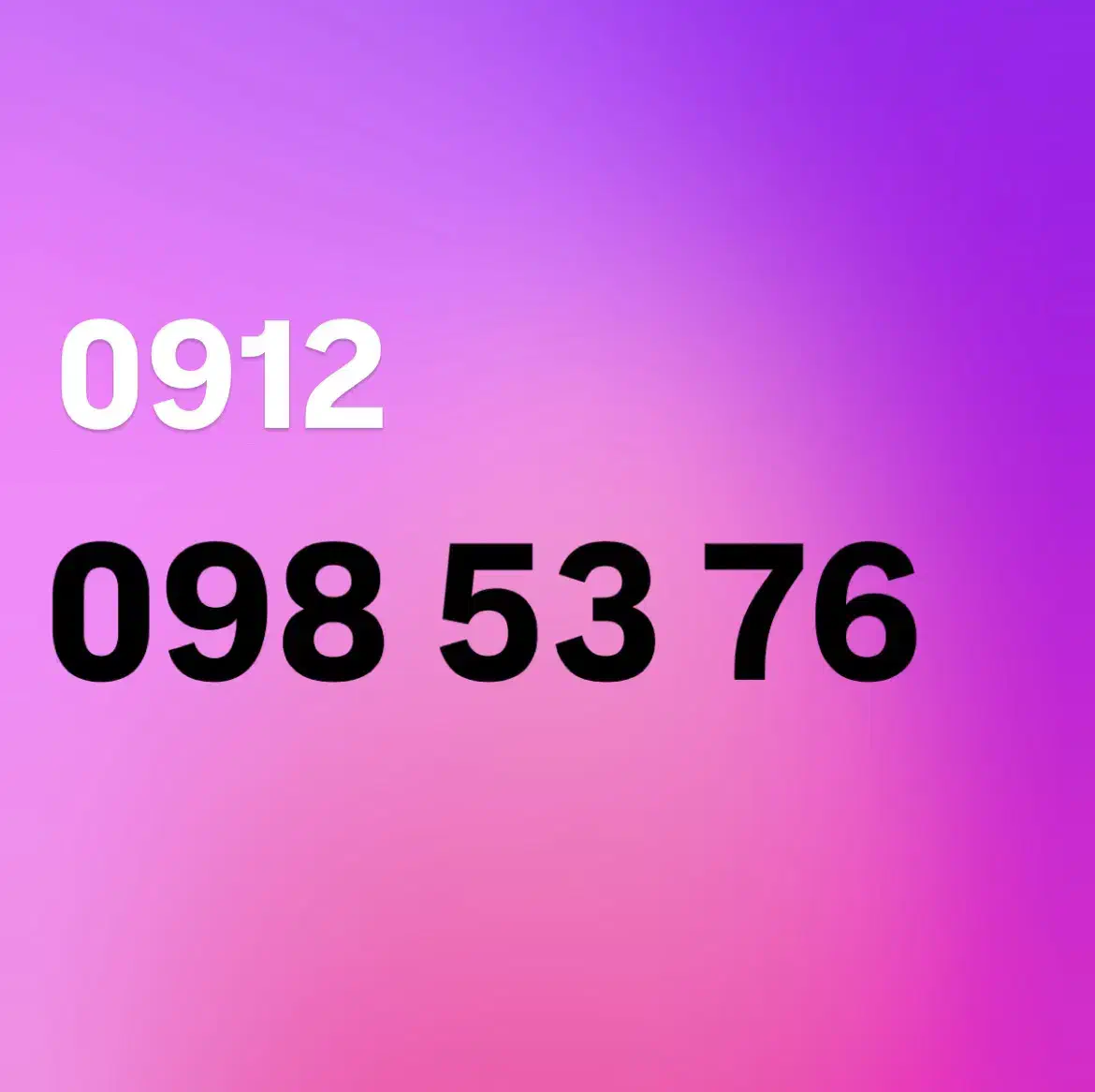 0912.098.53.76|سیم‌کارت|کرج, فاز ۱ مهرشهر|دیوار