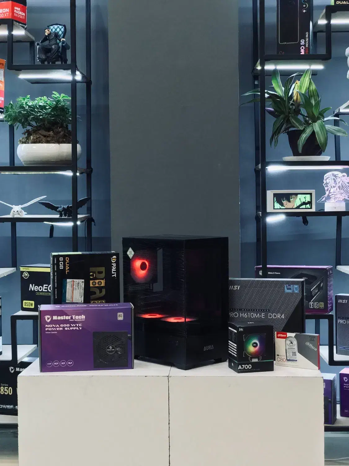 کیس گیمینگ نسل 12 با 12100F و گرافیک 8 گیگ 6600XT|رایانه رومیزی|مشهد, عامل|دیوار