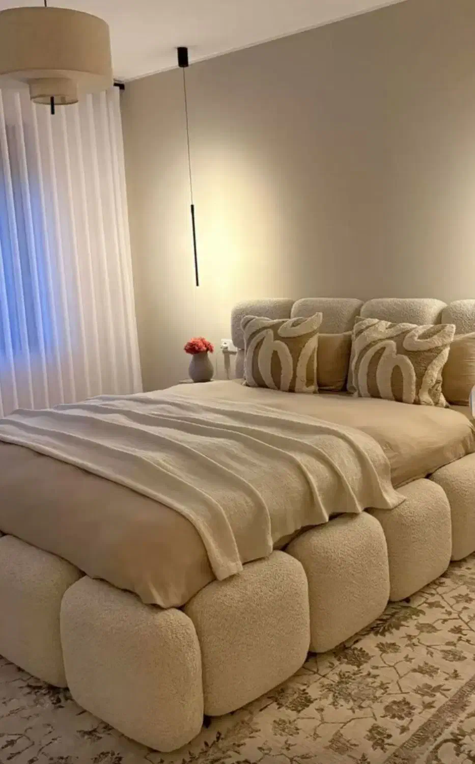 تخت دونفره مدل صدفی|تخت و سرویس خواب|تبریز, |دیوار