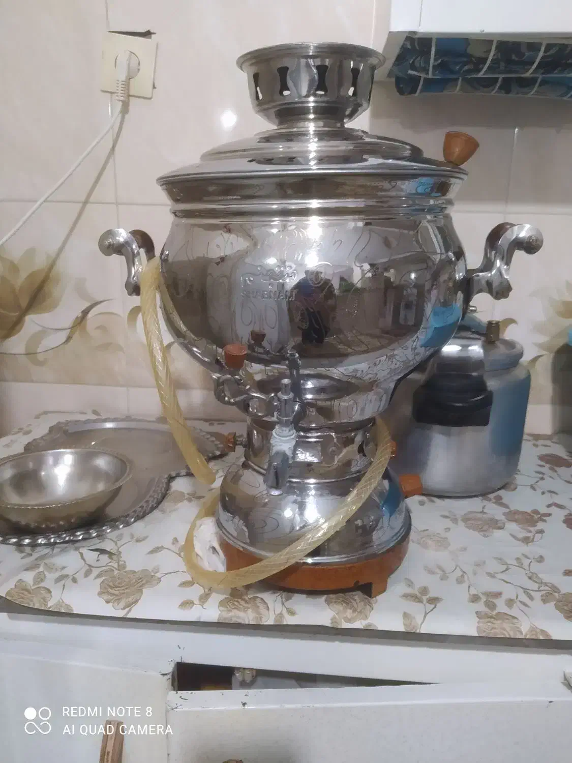 سماور گازی10 لیتری سالم|سماور، چایساز، قهوهساز|کرمانشاه, |دیوار