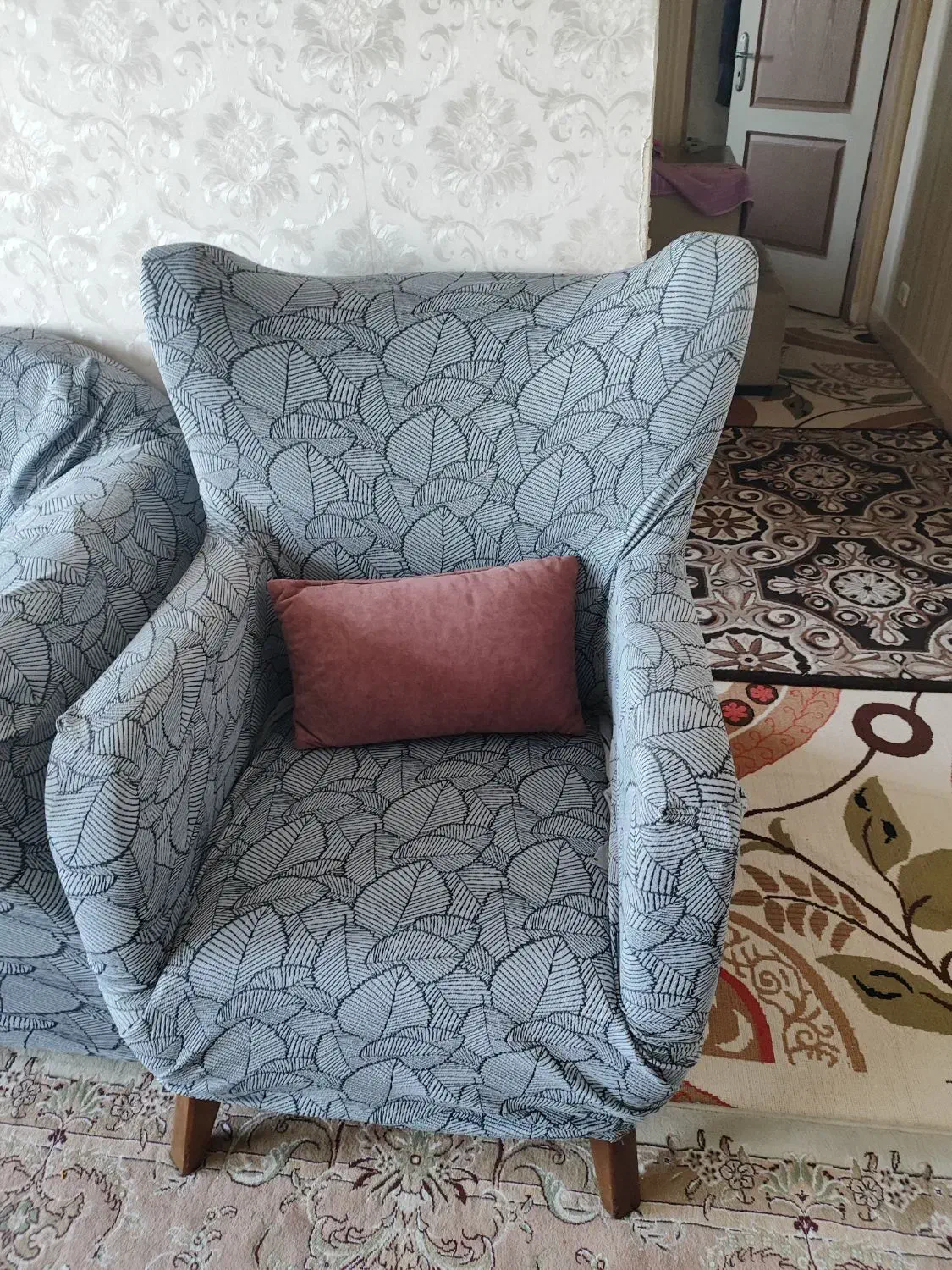 کاور مبل کشی برای مبل راحتی یا چستر|مبلمان خانگی و میز عسلی|پرند, فاز ۴|دیوار