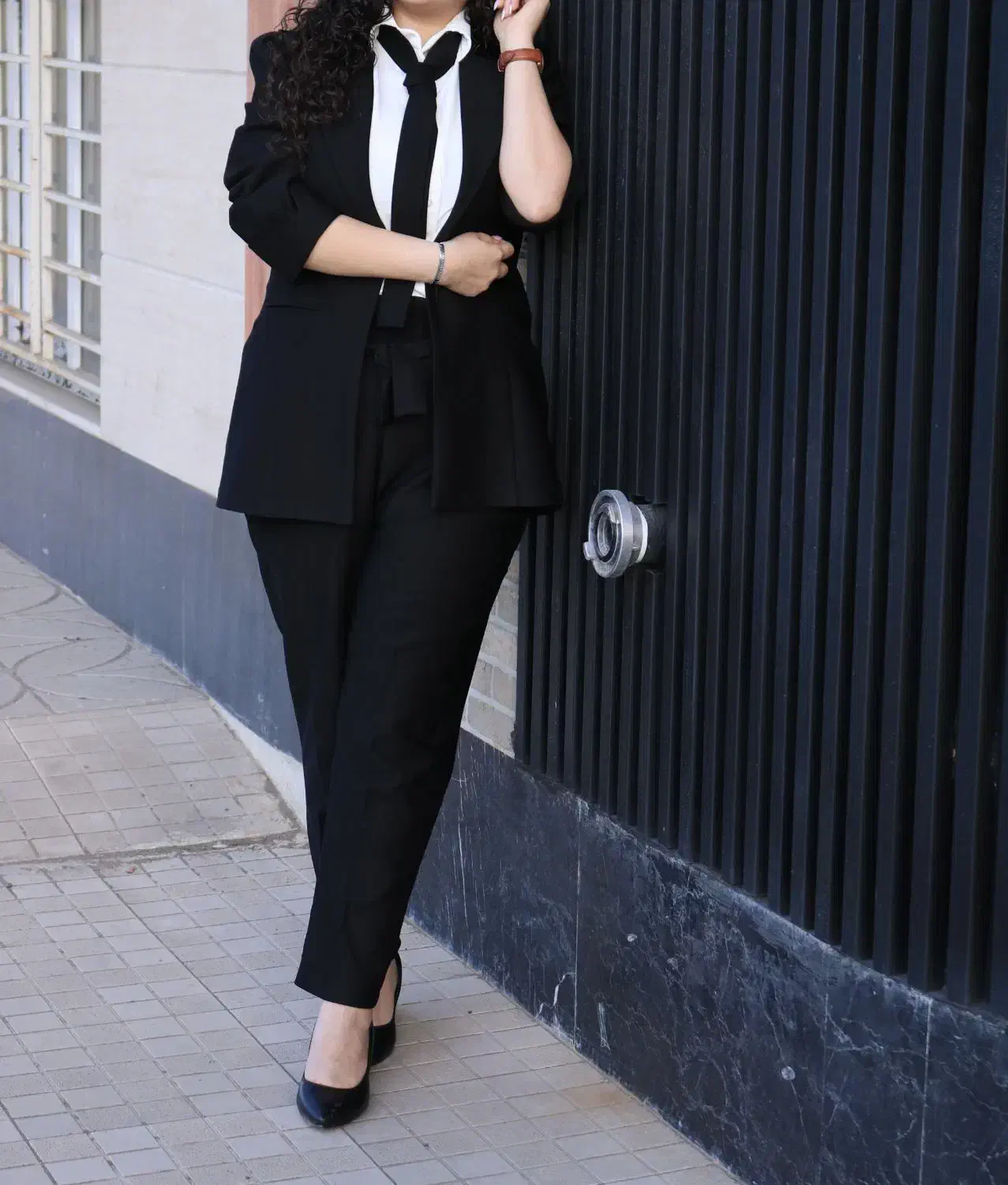 کت وشلوار مشکی عروسکی همراه کراوات نونو|لباس|زنجان, |دیوار