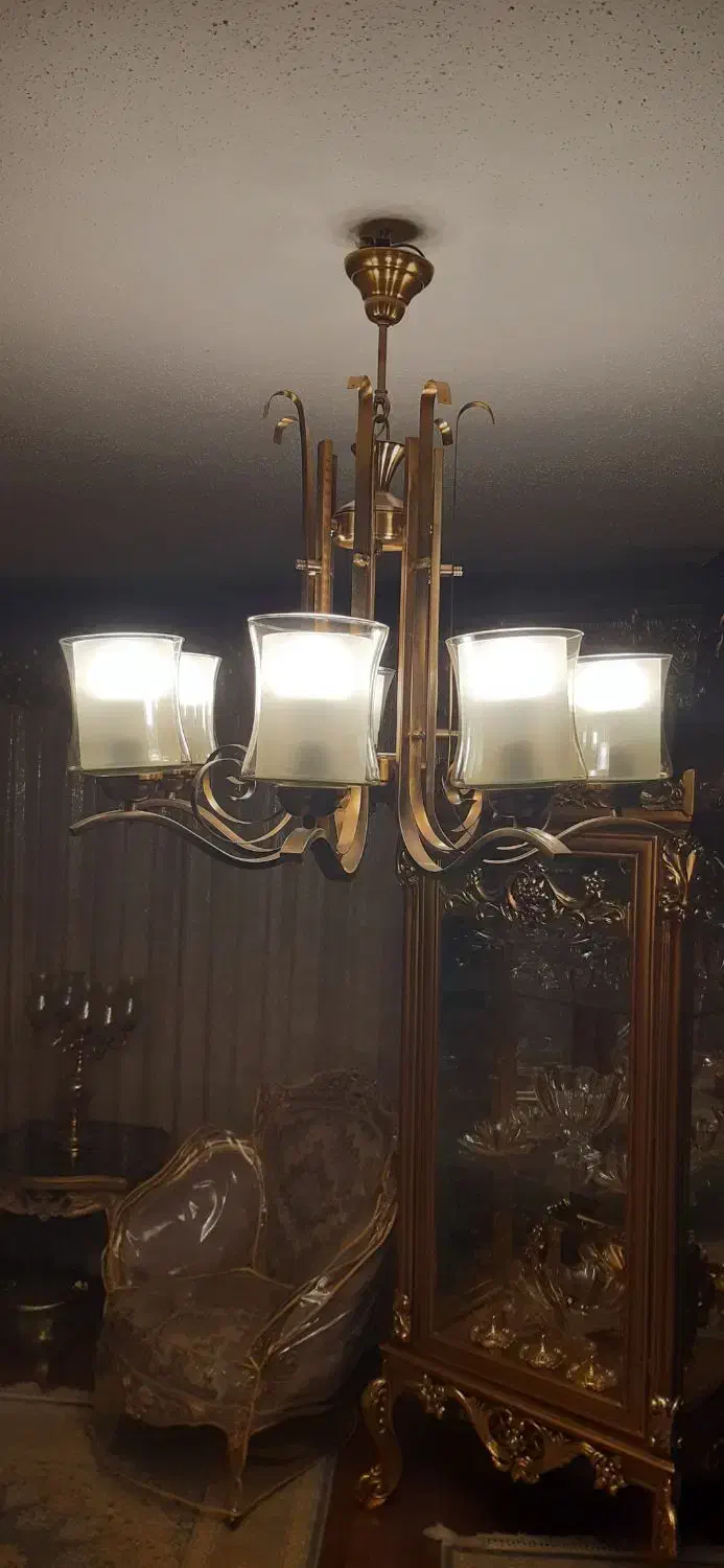 لوستر شیک و نو|لوستر و چراغ آویز|نوشهر, |دیوار