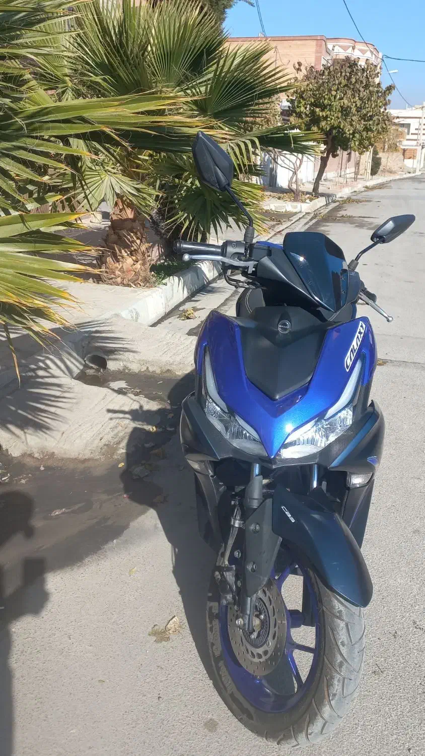 موتور ایروکی گلکسی ۱۵۵|موتورسیکلت|لنجان, |دیوار