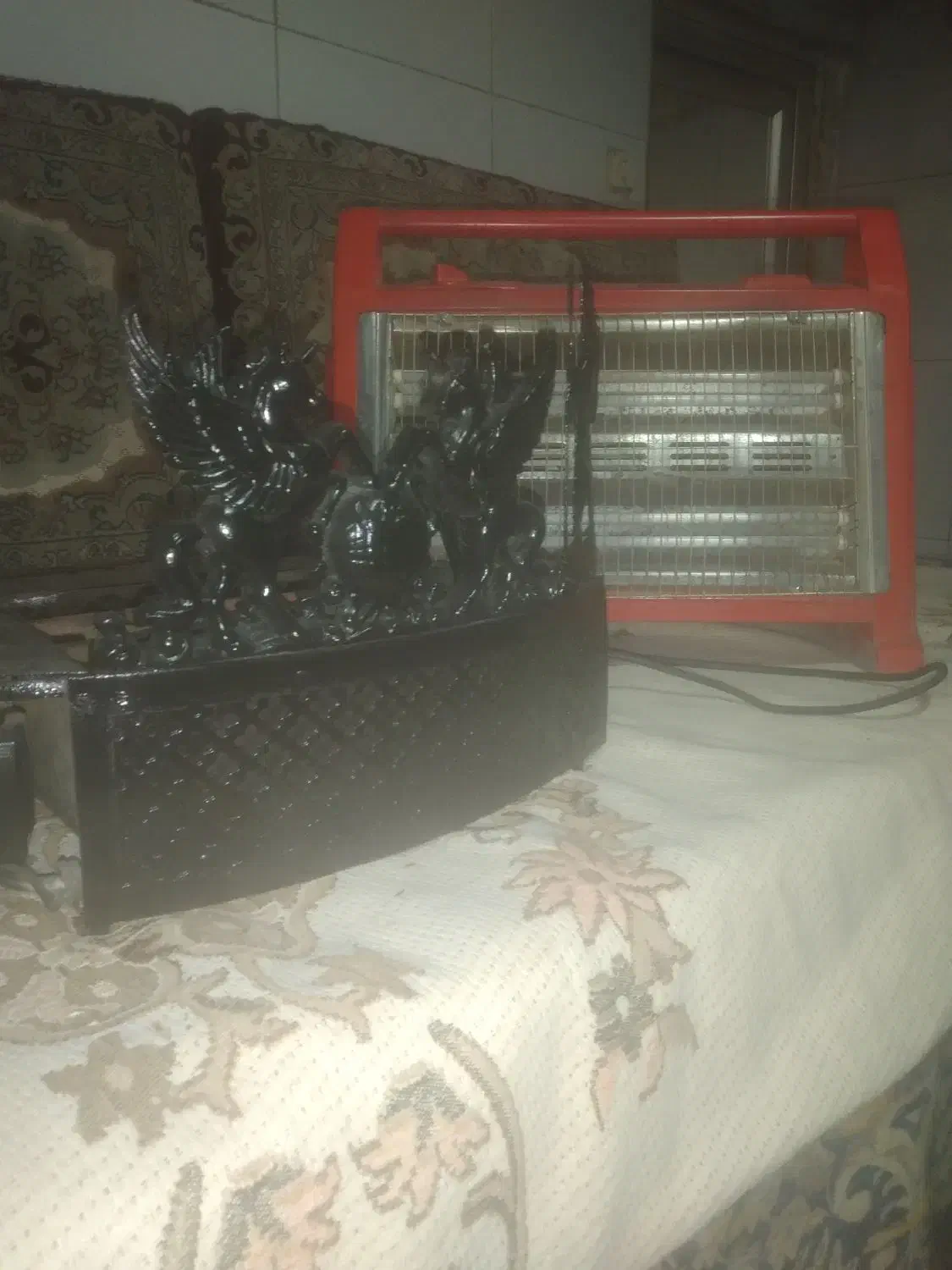 سلام وقت بخیر شومینه تمیز وبخاری برقی فروشی|بخاری، هیتر، شومینه|ری, شهید غیوری (ابن باویه)|دیوار