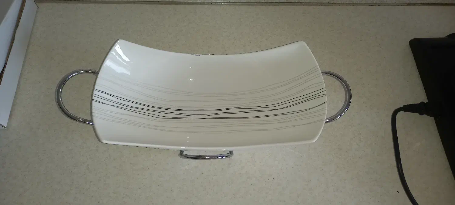 میوه خوری با پایه استیل|ظروف سرو و پذیرایی|سمنان, |دیوار