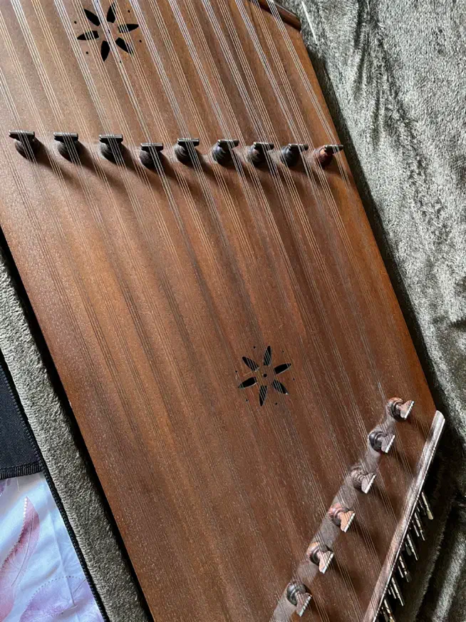 سنتور دو مهر حمید موسوی|سازهای سنتی|شاهرود, |دیوار