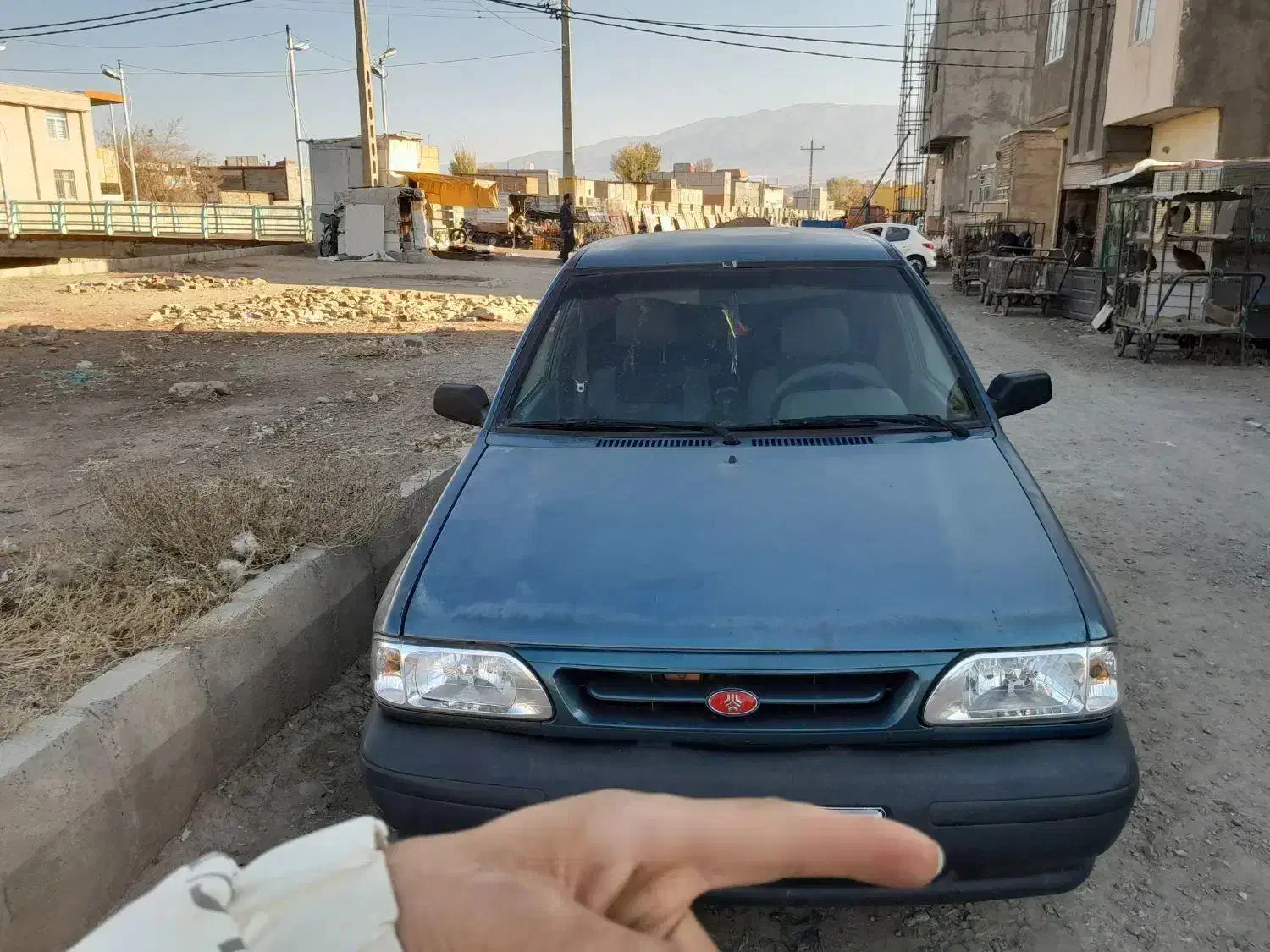 مدل ۸۳ رنگ آبی|خودرو سواری و وانت|اهر, |دیوار