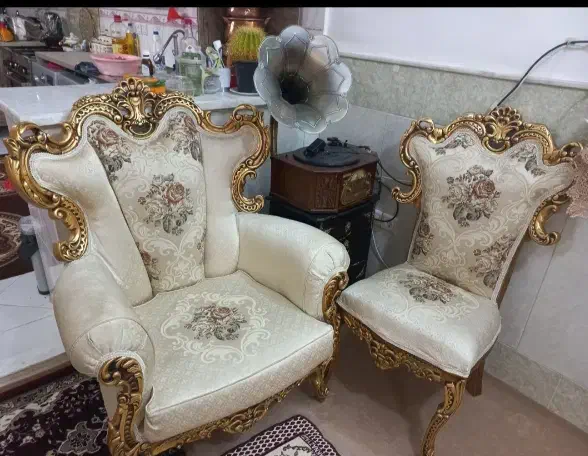 مبلمان سلطنتی|مبلمان خانگی و میز عسلی|قم, نیروگاه|دیوار