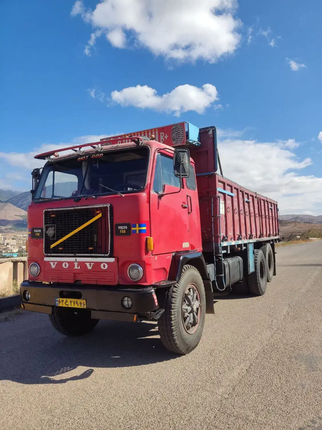 دهچرخ ولوو f88|خودرو سنگین|منجیل, |دیوار