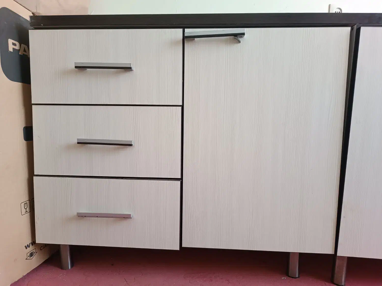 کابینت تمام ام دی اف  جنس چوب ترک|مصالح و تجهیزات ساختمان|کبودرآهنگ, |دیوار
