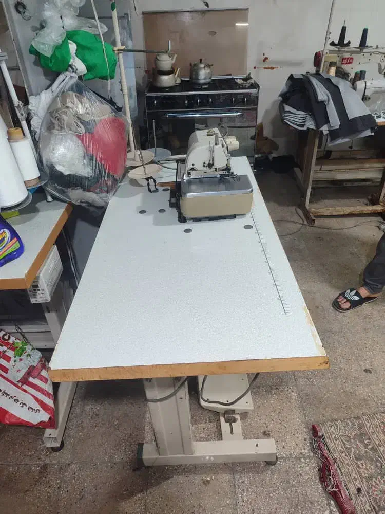 سر دوز ۳ نخ جک|چرخ خیاطی و ریسندگی|ایلام, |دیوار