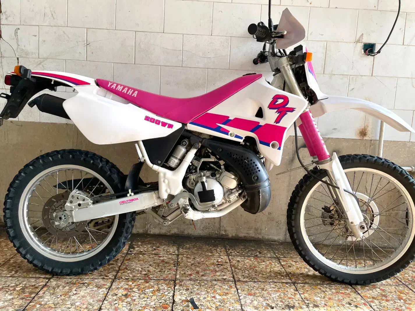 Yamaha dt 200wr دیتی زین دوشاخ|موتورسیکلت|شیراز, هفت تنان|دیوار