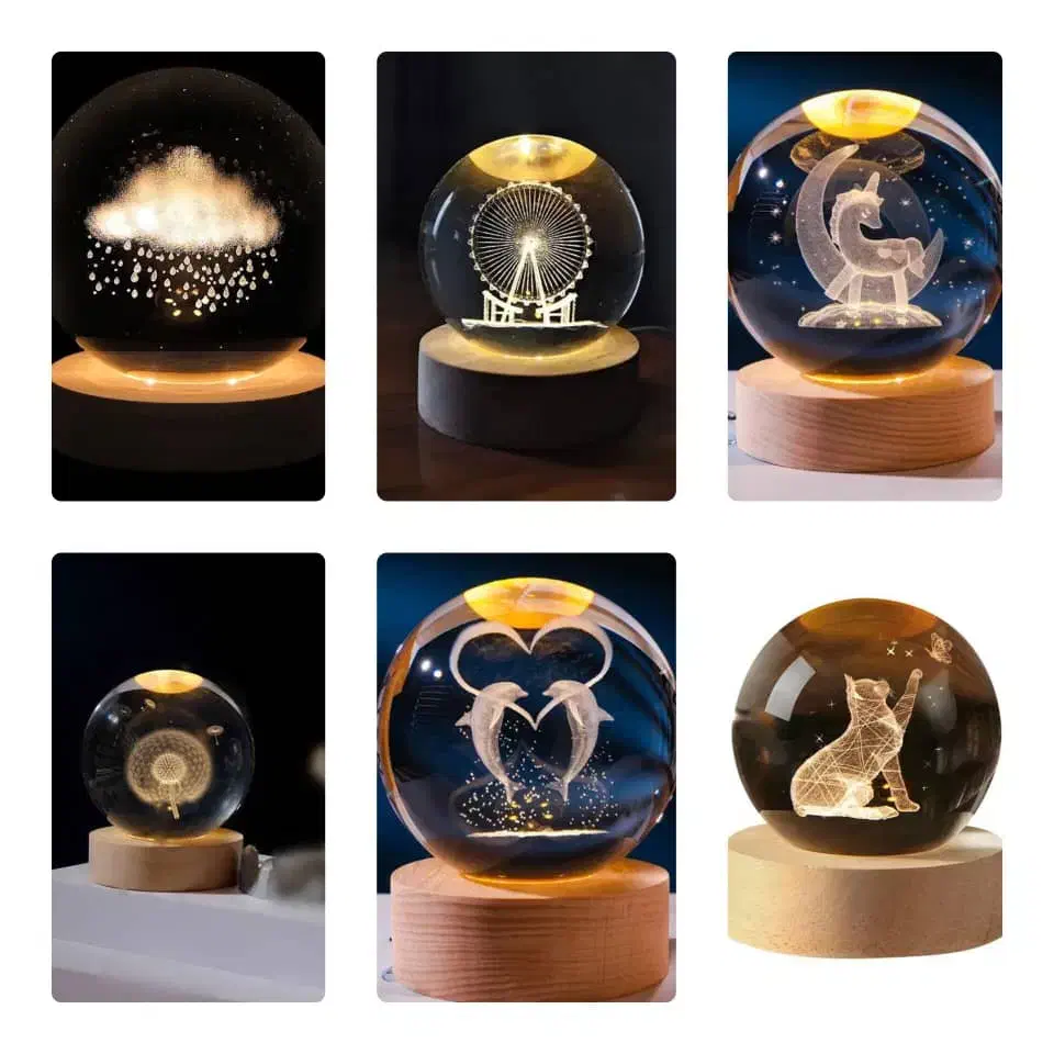 گوی چراغ خواب ارسال شیراز رایگان|چراغ خواب و آباژور|شیراز, دشت چنار|دیوار