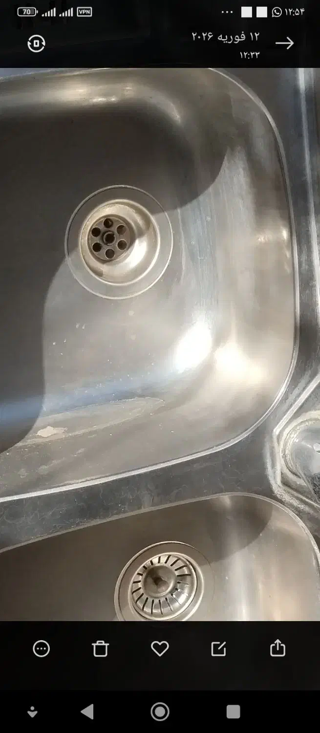 سینک ظرف شویی|آب‌چکان و نظم‌دهنده ظروف|ورامین, ورامین|دیوار