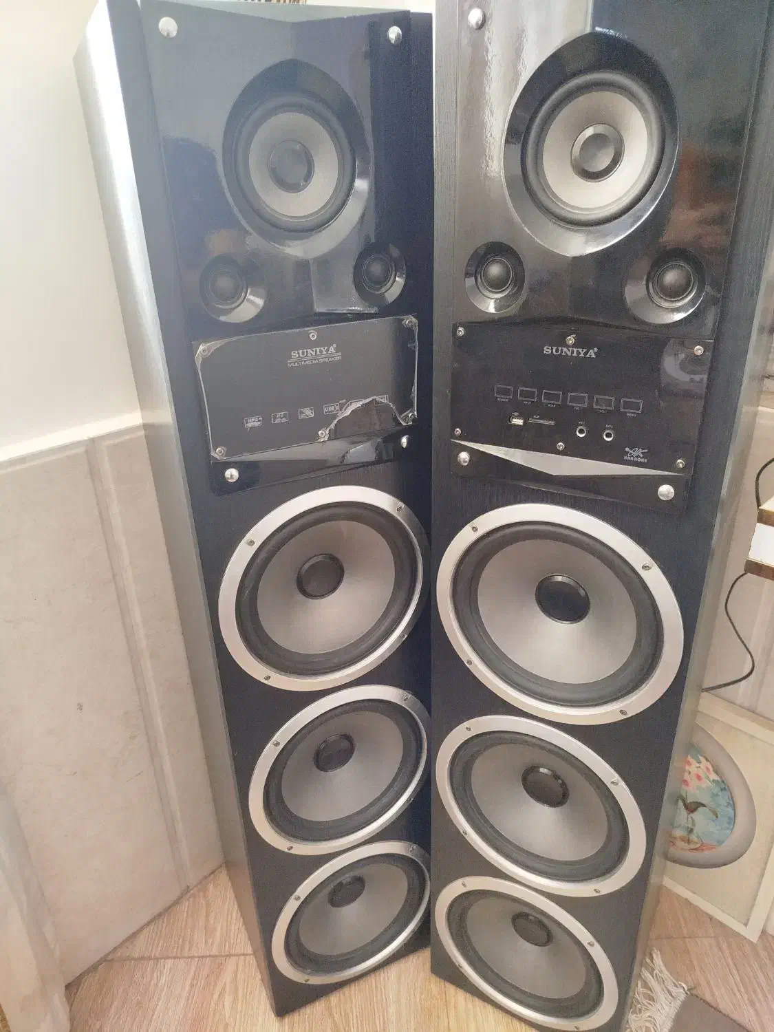 اسپیکر بزرگ|سیستم صوتی خانگی|اسفراین, |دیوار