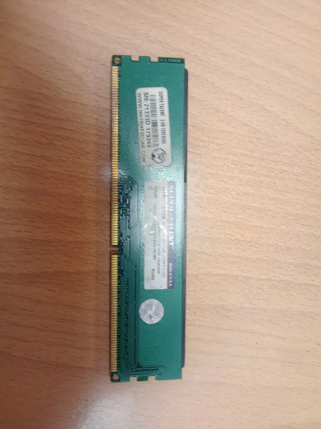 رم کامپیوتر  ۲ گیگ|قطعات و لوازم جانبی رایانه|تهران, اسکندری|دیوار